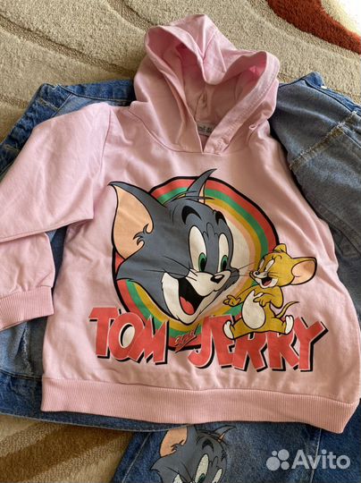 Костюм для девочки. Джинсовая куртка, джинсы