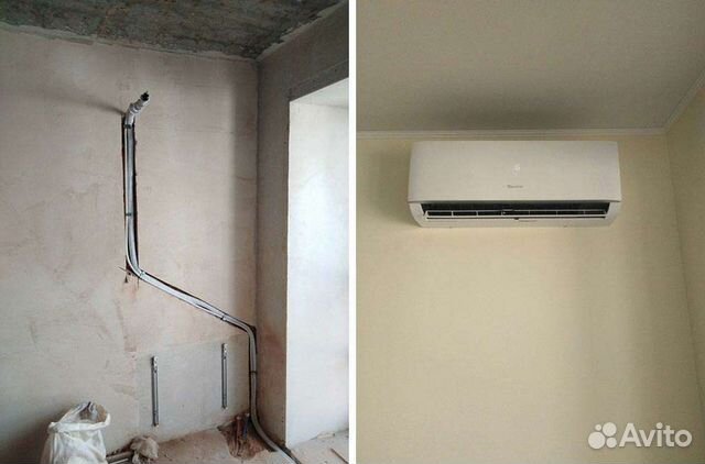 Монтаж, продажа сплит-систем, закладка трасс