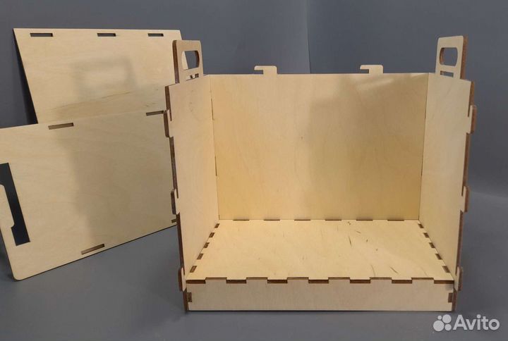 Ящики, коробки самосборные