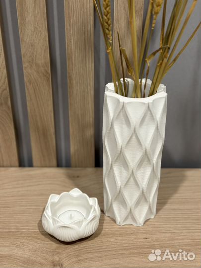 Вазы из гипса ручная работа