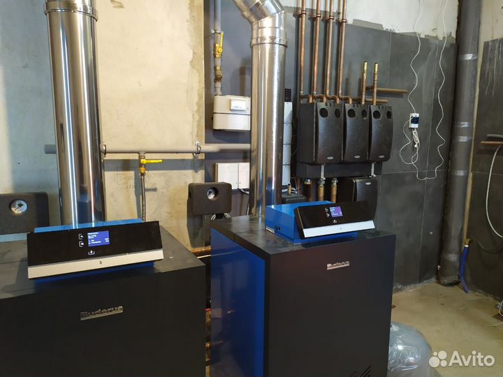 Монтаж газового котла