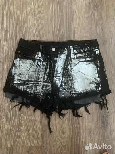 Шорты черные levi’s