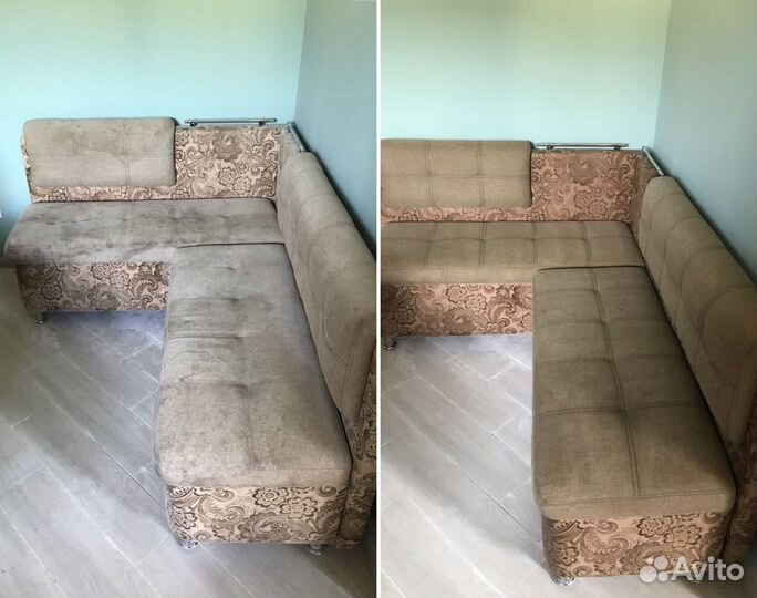 Химчистка мягкой мебели на дому