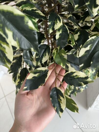 Искусственные цветы изИскусственное дерево в кашпо