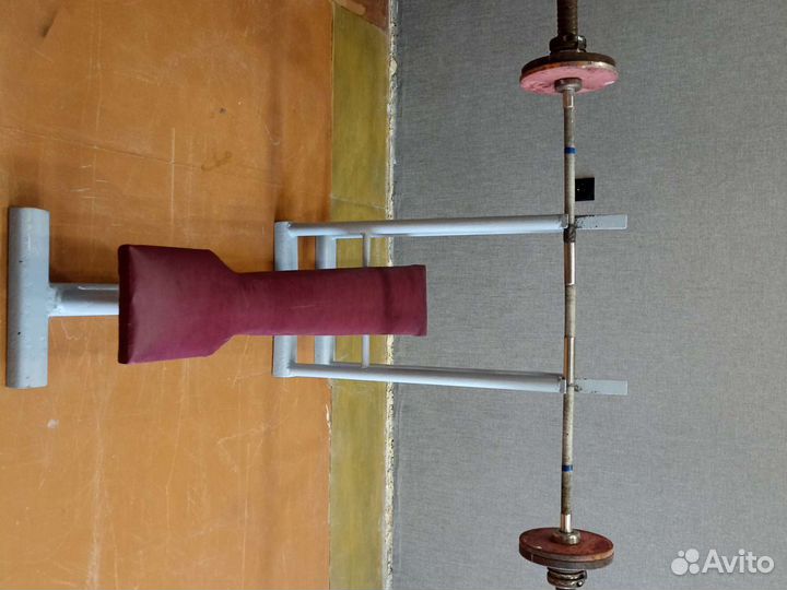 Держак и скамья для жима