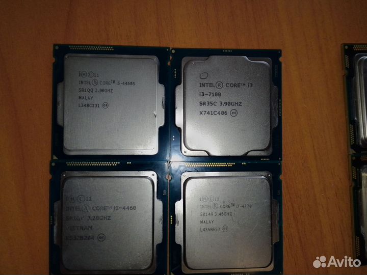 Обновлено 31.03.24* Процессоры LGA 115Х и др