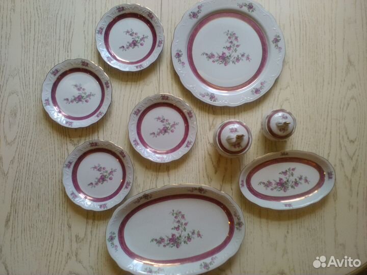 Остатки столового сервиза 