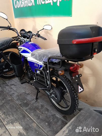 Мопед alpha RX 11 LUX blue