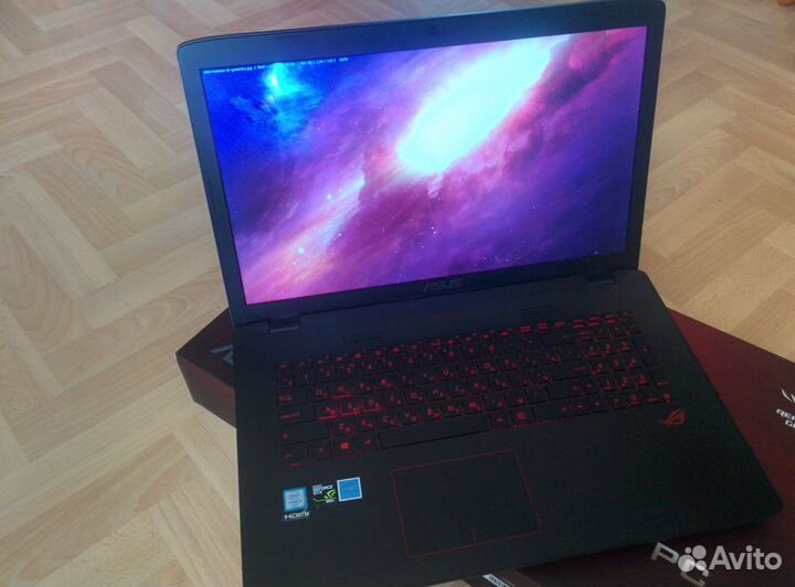 Игровой Ноутбук asus ROG GL752VW