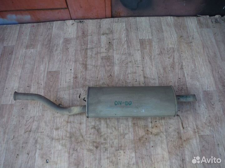 Глушитель задняя часть Datsun on-Do 2016