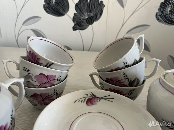 Чайный сервиз СССР новый