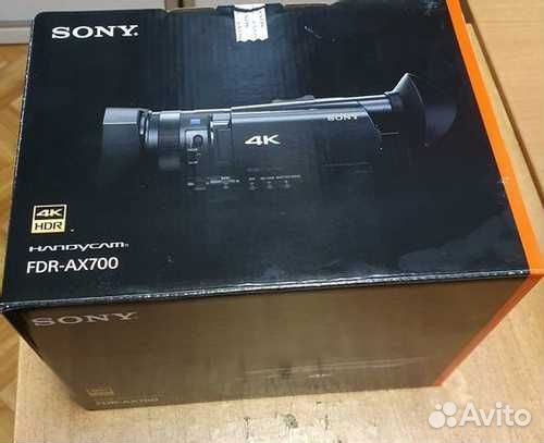 Sony FDR-AX700 4k New