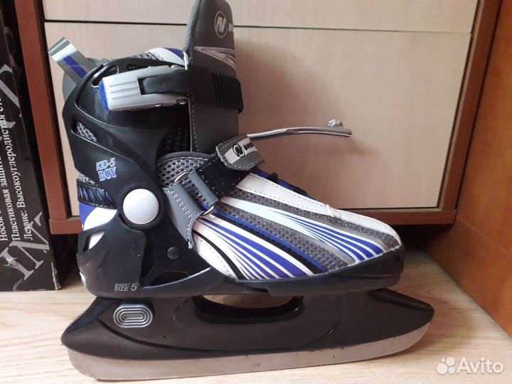 Коньки детские раздвижные