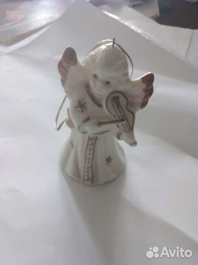 Фигурка статуэтка ангел елочная игрушка