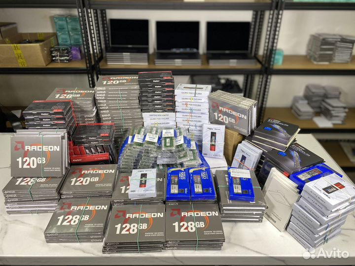 SSD (SATA 2.5, M2), CPU, оперативная память оптом