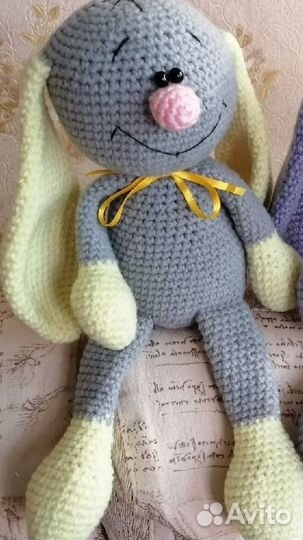 Вязаные игрушки ручной работы