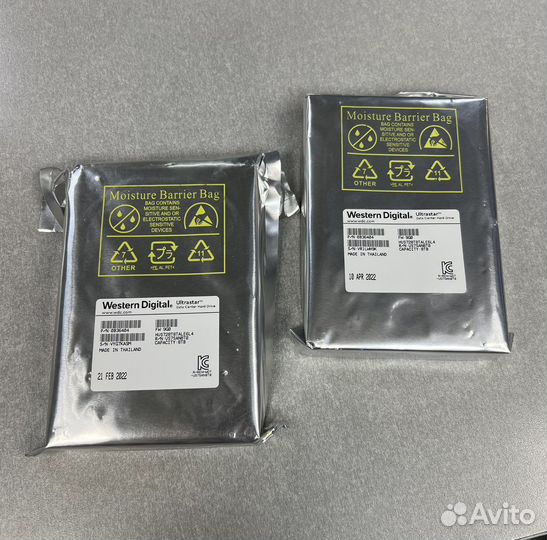 Жесткий диск WD Ultrastar 8тб новый