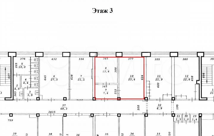 Офис, 44.2 м²
