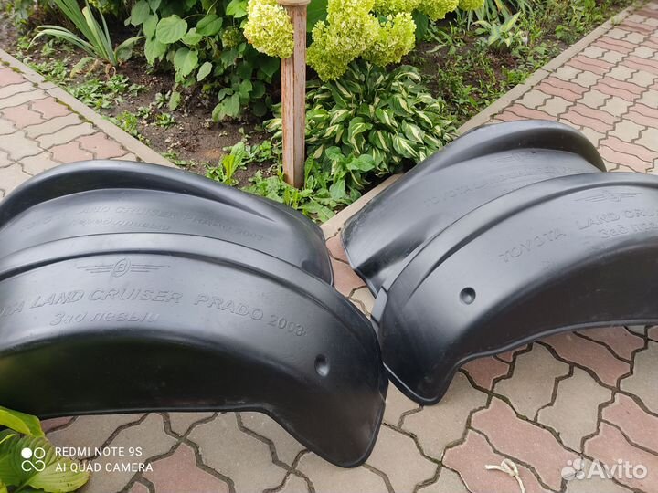 Подкрылки на Прадо 120