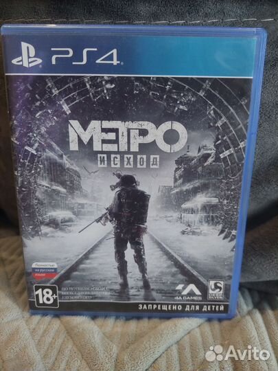 Игра ps4 Метро Исход