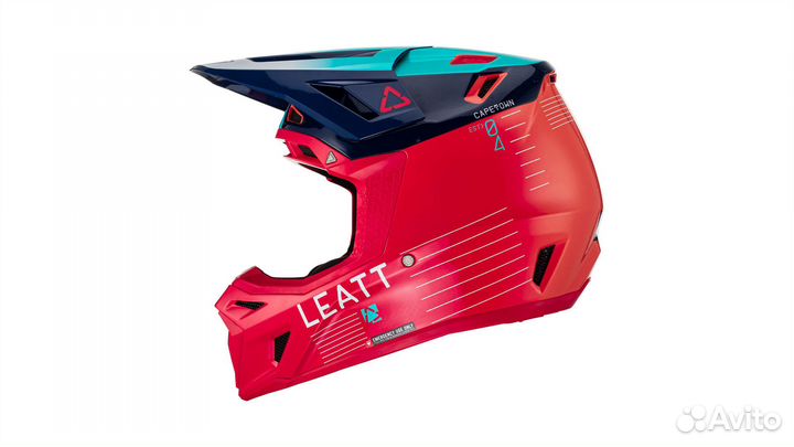 Шлем энудро Leatt Moto 8.5 Helmet Kit Red 2023
