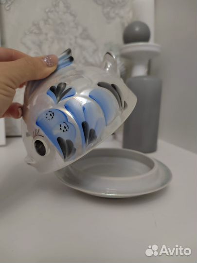 Масленка фарфор