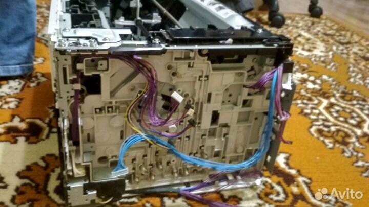 Цветной лазерный принтер hp cp1025 в разборе