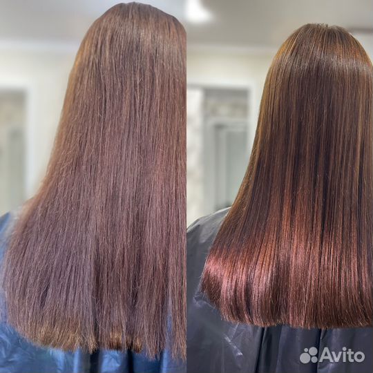 Кератиновое выпрямление ботокс