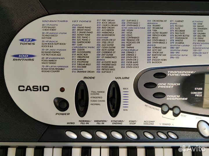 Синтезатор Casio CTK-573