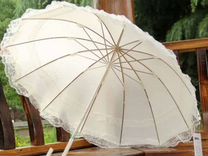 Зонт белый свадебный новый