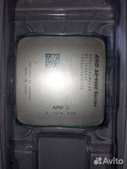 Процессор AMD A8-9600