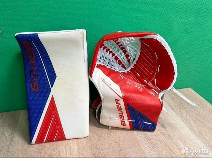 Ловушка и блин вратаря SR Bauer Ultrasonic