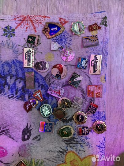 Значки и медали СССР