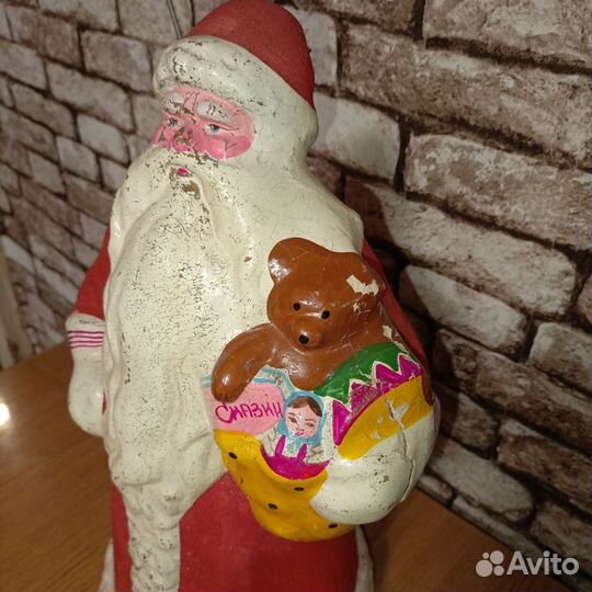 Дед мороз папье маше СССР