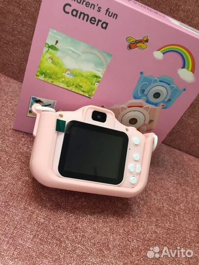 Детская фотокамера Children's Fun Camera Кошечка