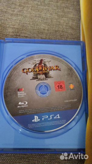 Диски с играми на ps4 GOD of WAR