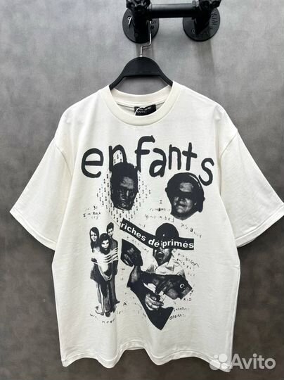 Футболка erd белая оверсайз