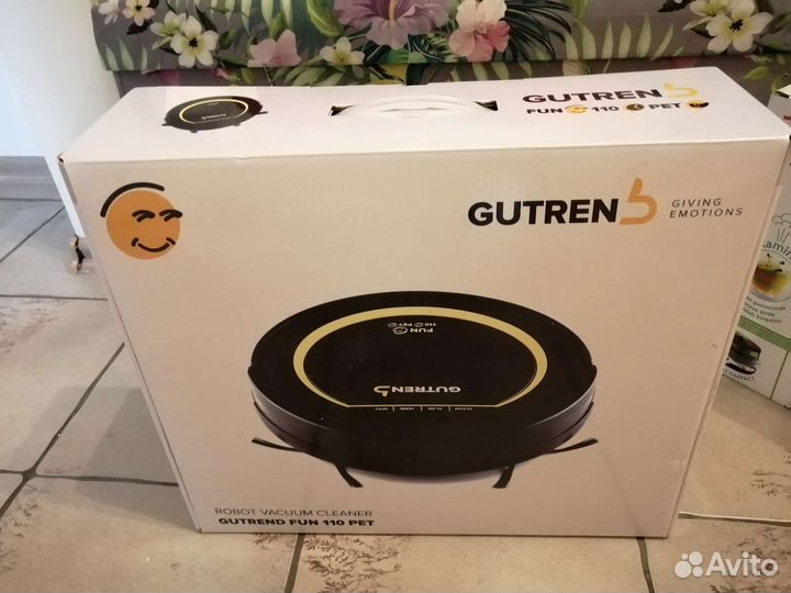 Робот пылесос gutrend fun 110 pet