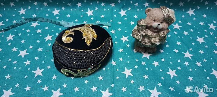 Кукла винтажная, игрушки, букет мишек и тюбетейка