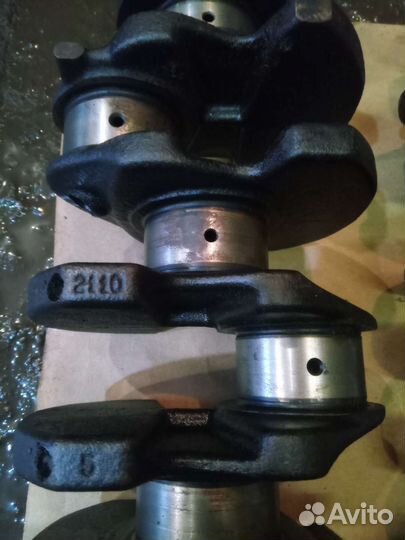Коленвал поршень шатун на Ваз