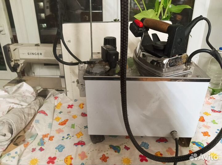 Утюг с парогенератором промышленный