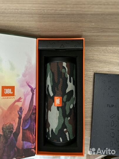 Колонка JBL Flip 4 цвет камуфляж