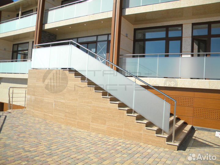 Перила ограждения из нержавеющей стали