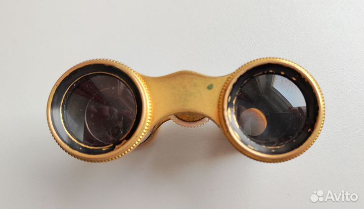 Театральный бинокль XIX век, перламутр
