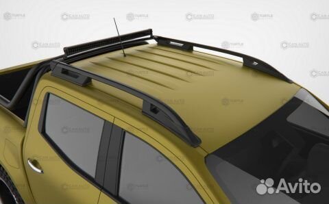 Рейлинги Can Otomotiv Mitsubishi L200 (06-14) черн