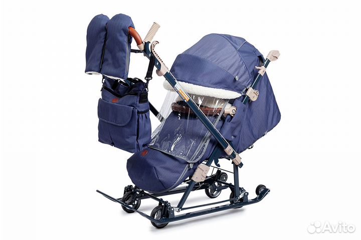 Санки-коляска, Nika - Ника Детям 7-8K (нд7-8K), Си