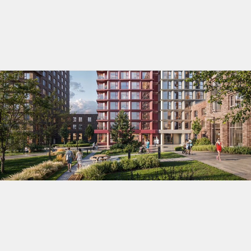 2-к. квартира, 59,4 м², 7/13 эт.