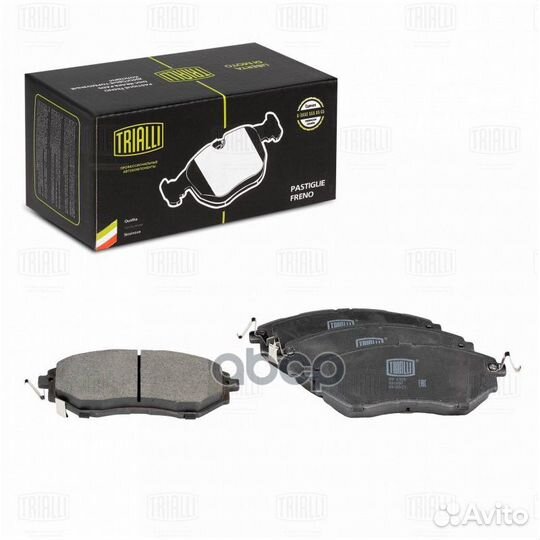 Колодки торм. для а/м Subaru Forester (12) /Leg