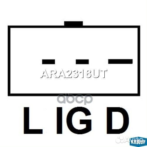 Регулятор генератора daewoo Nexia krauf ARA2318