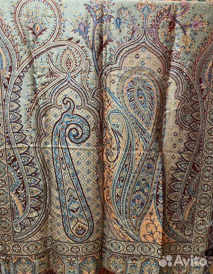 Палантин натуральный шелк